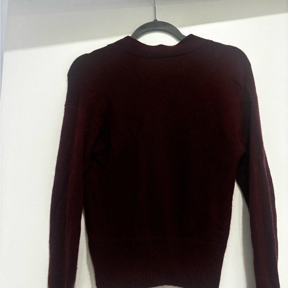 Boxy Wool & Cashmere Theory Cardigan - Picture 3 of 6